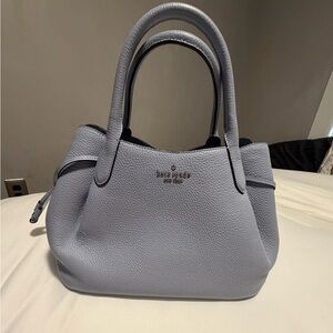 Kate Spade Light Blue large Dumpling Satchel